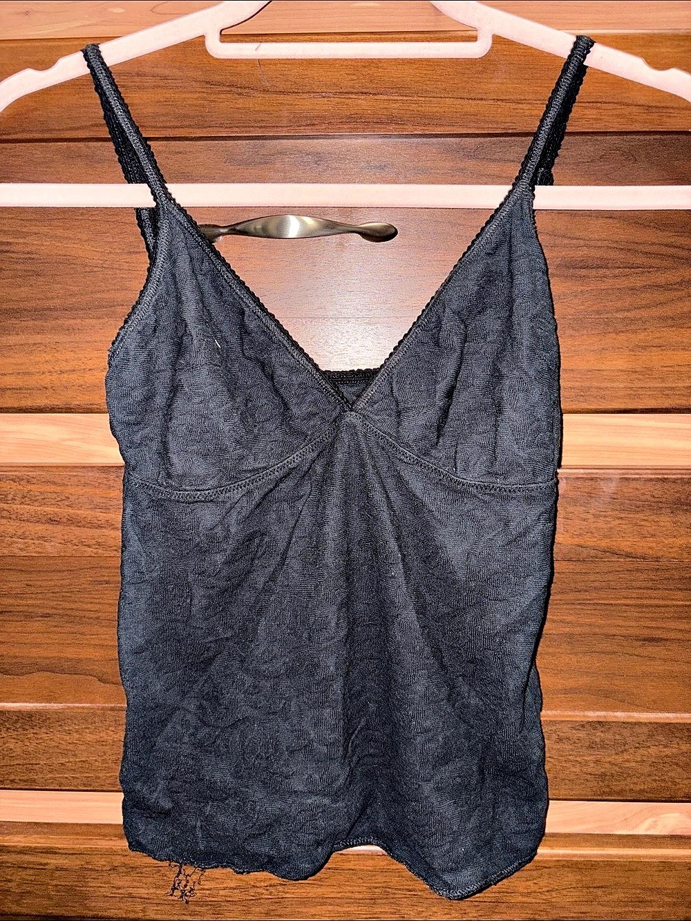 Brandy Melville NWT Black Textured Camisole